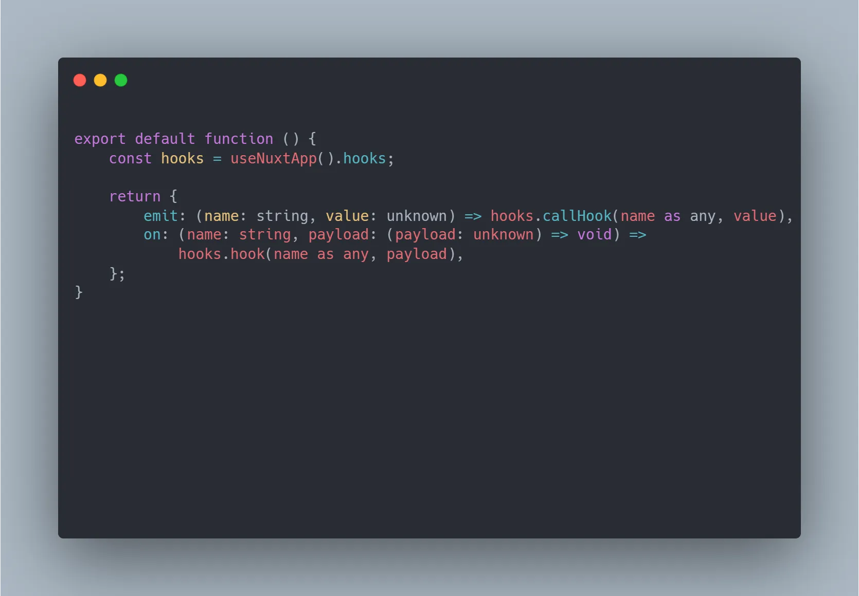 Event Bus di Nuxt 3 Dengan Menggunakan Hooks Dari Nuxt